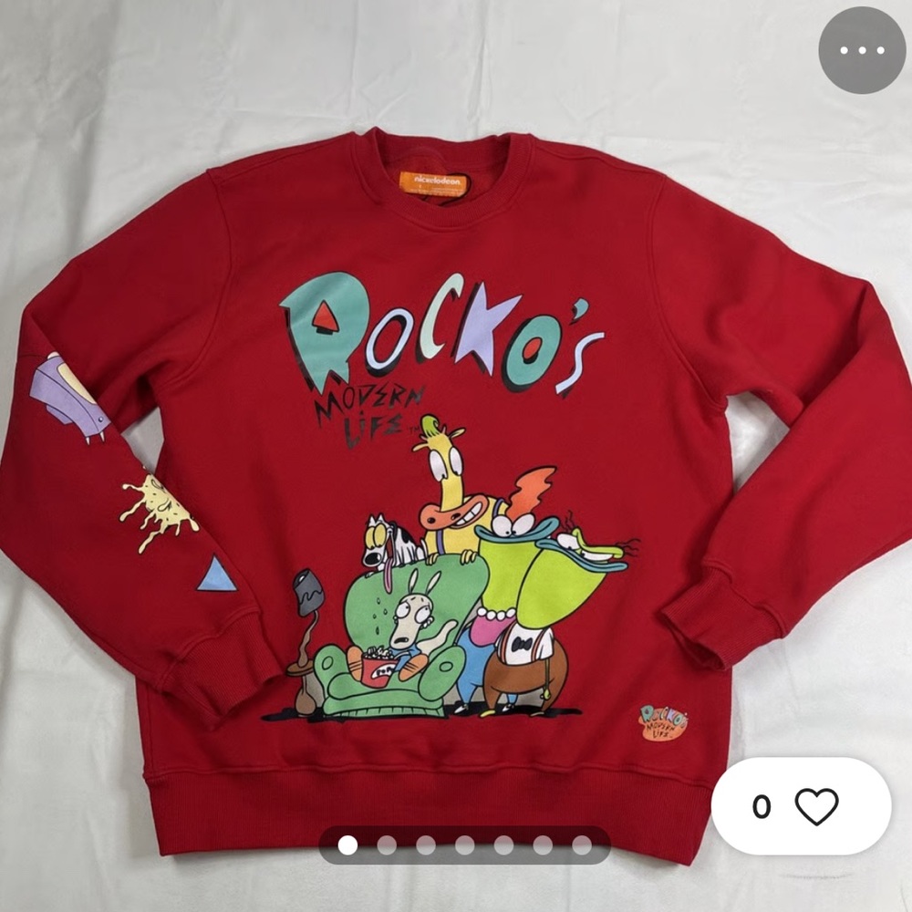 Nickelodeon Rocko’s modern life sweatshirt